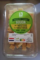 Cubes de Gouda à la moutarde