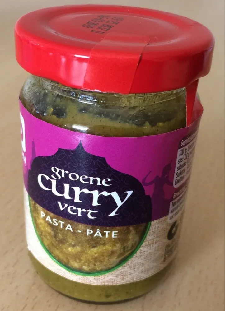 Pate de curry vert