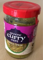 Pate de curry vert