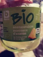 Morceaux d'ananas bio