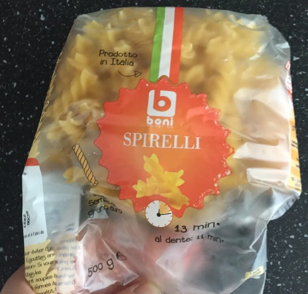 Spirelli veritable pates italiennes