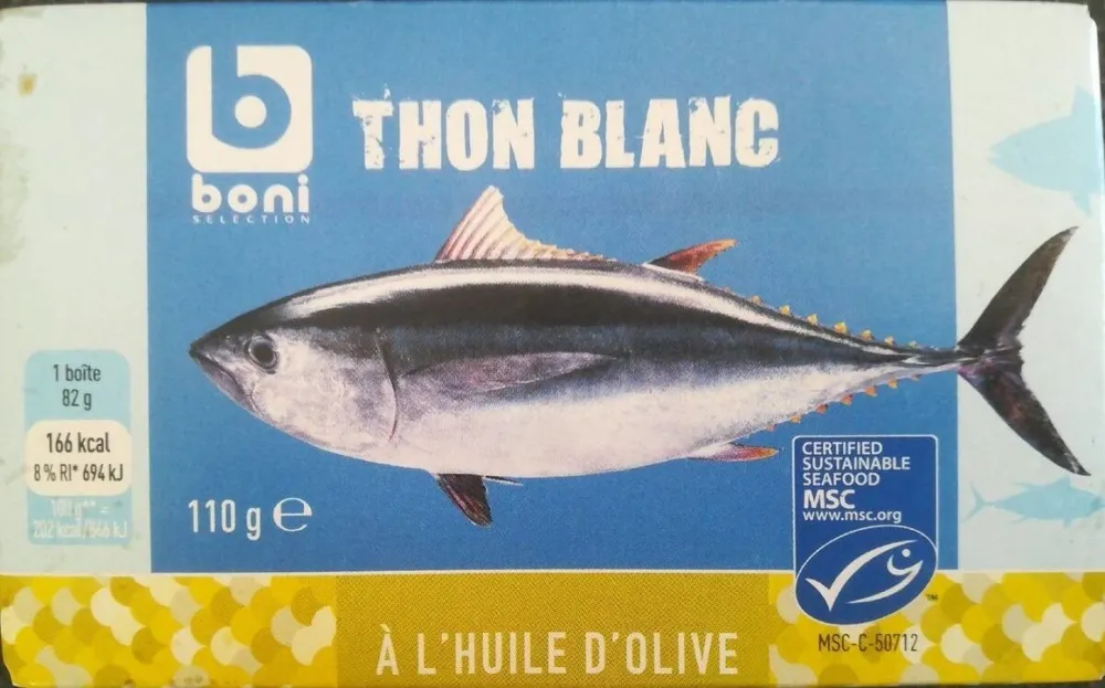 Thonc blanc à l'huile d'olive
