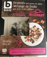 Mélange fe fruits aux noix et aux graines
