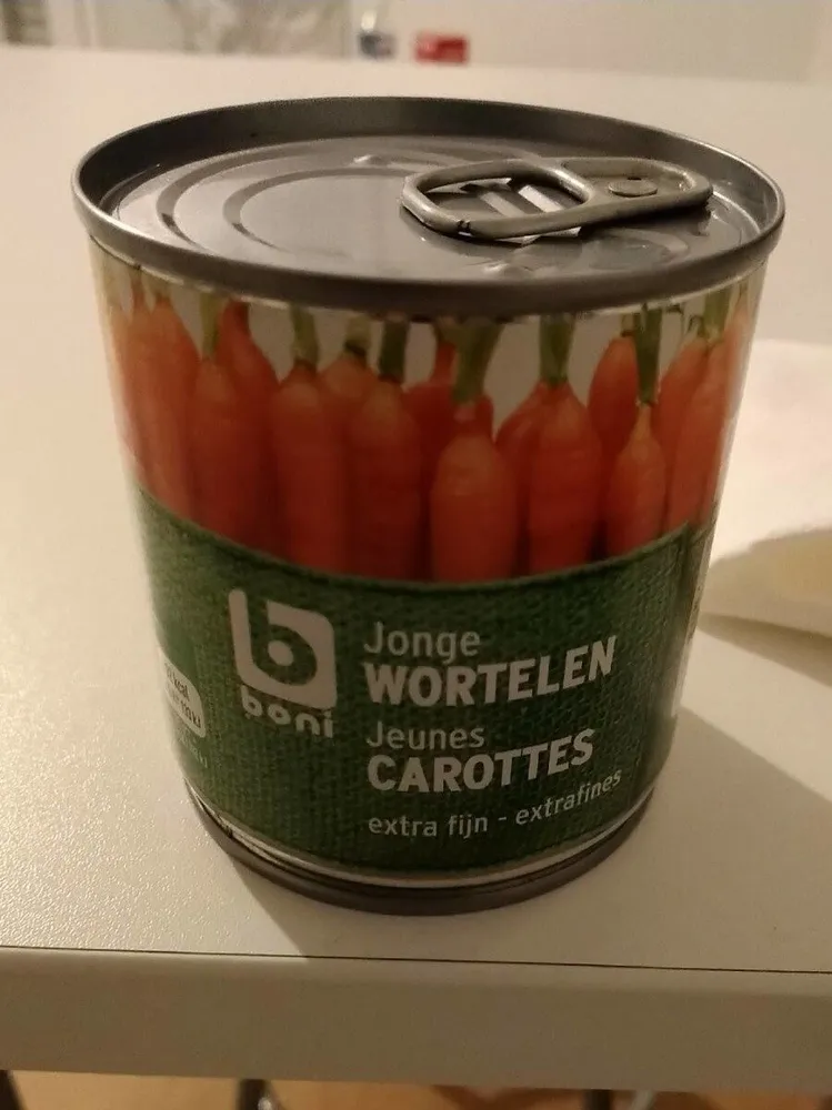 Jeunes carottes extra fines