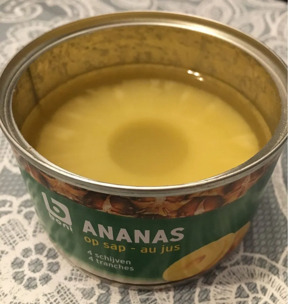 Ananas au jus