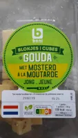 Gouda jeune à la moutarde