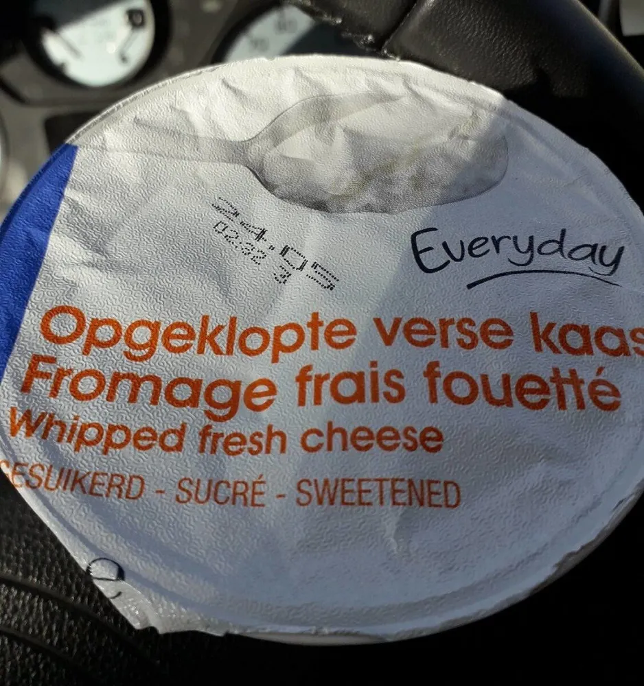 Fromage frais fouetté sucré