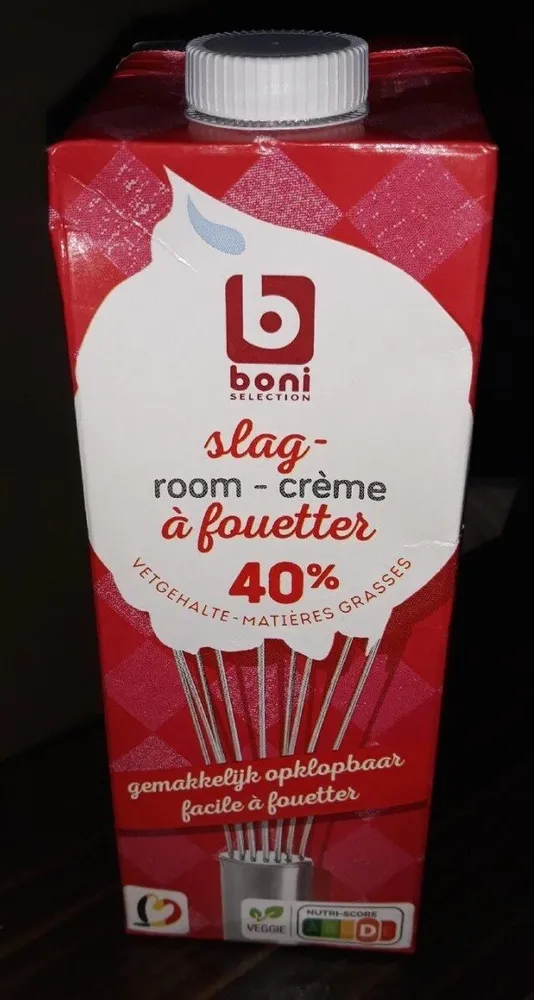 crème fouetter 40%