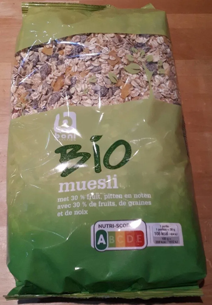 Muesli Bio 30% de fruits, noix et graines