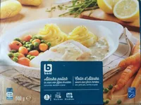 Colin d'Alaska sauce aux fines herbes