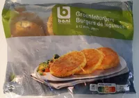 Burgers de légume