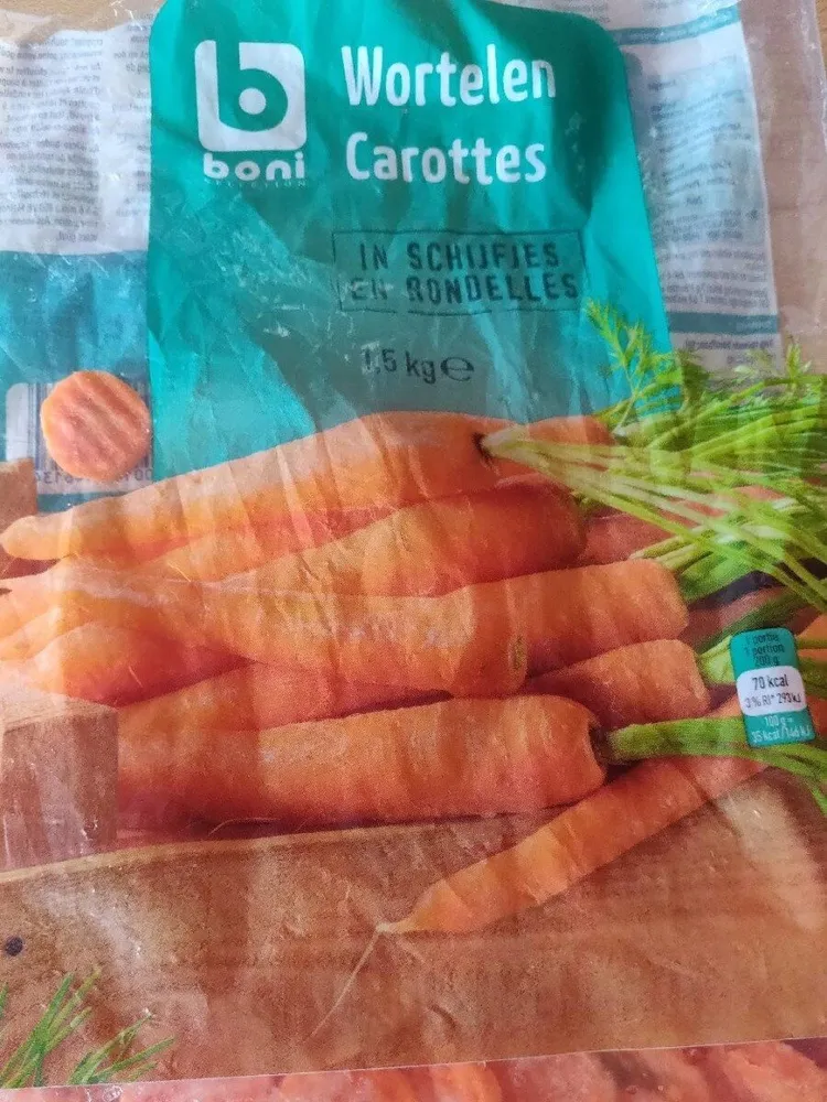 Carottes en rondelles