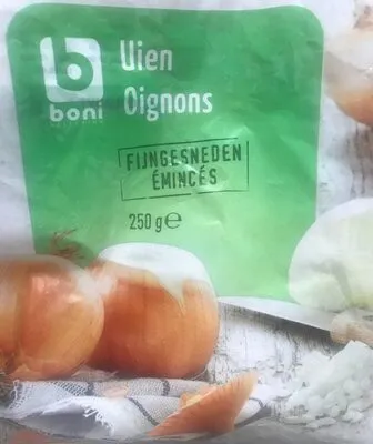 Oignons émincés