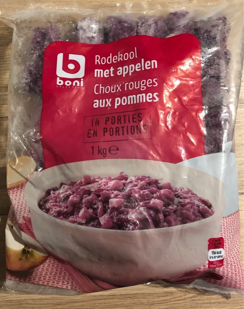 Choux rouges aux pommes