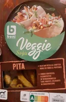 Veggie soja pita