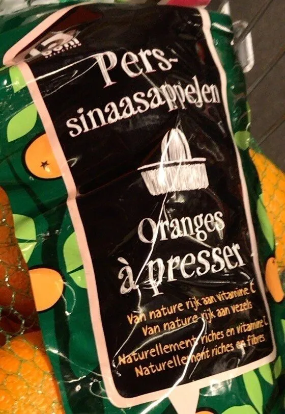 Orange a presser