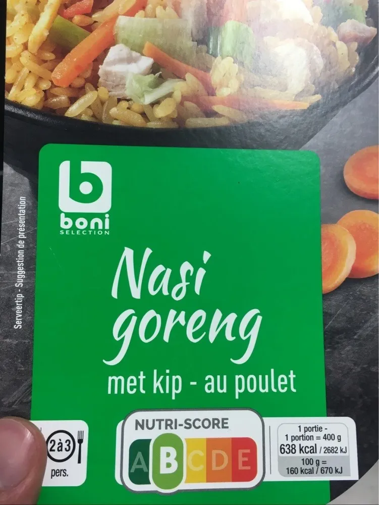 Nasi Goreng met kip