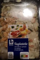 Tagliatelle au saumon fumé et epinard à la crème