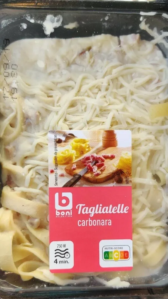 Tagliatelle carbonara