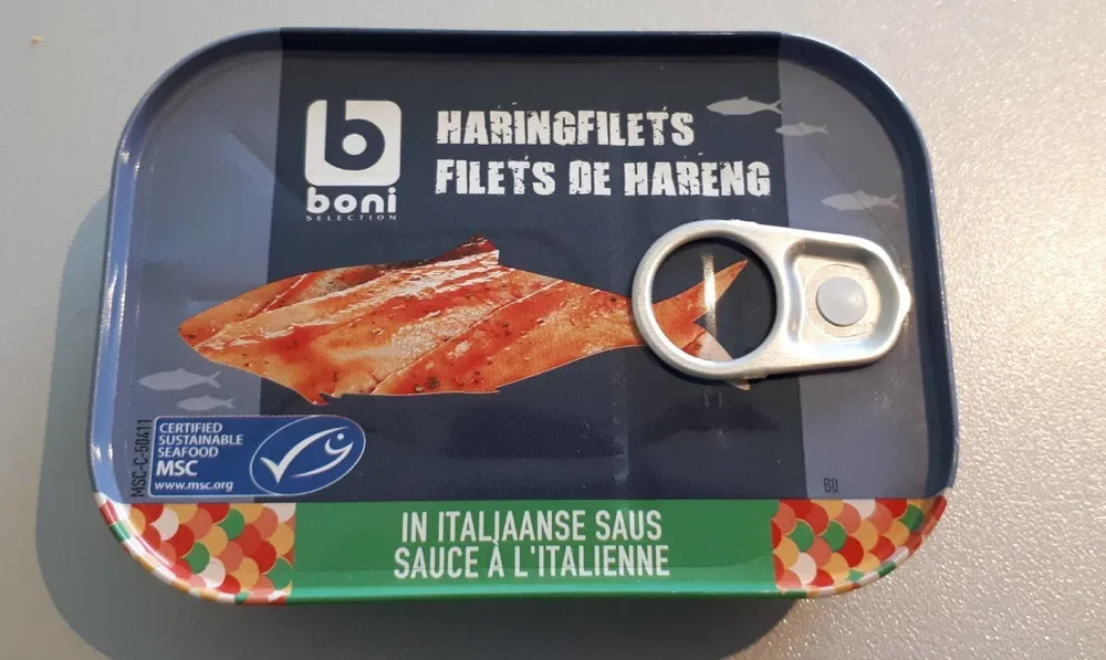 Filets de hareng, sauce à l'italienne