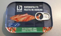 Filets de hareng, sauce à l'italienne