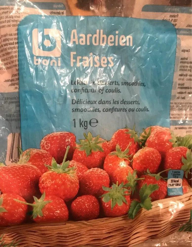 Fraises surgelées
