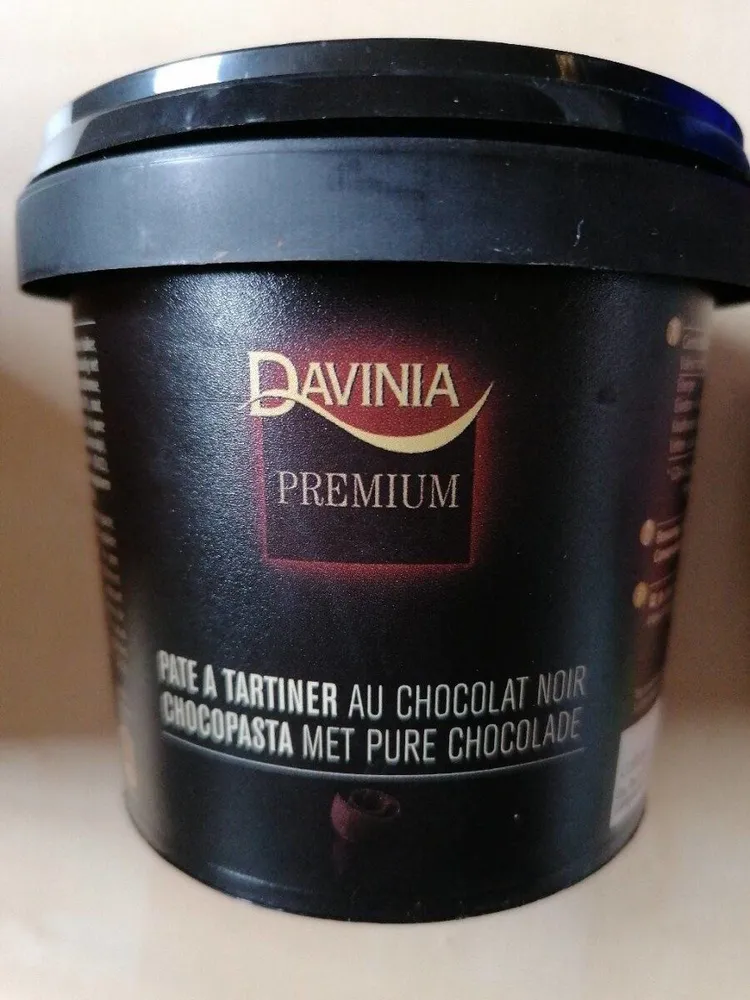 Pâte à tartiner au chocolat noir