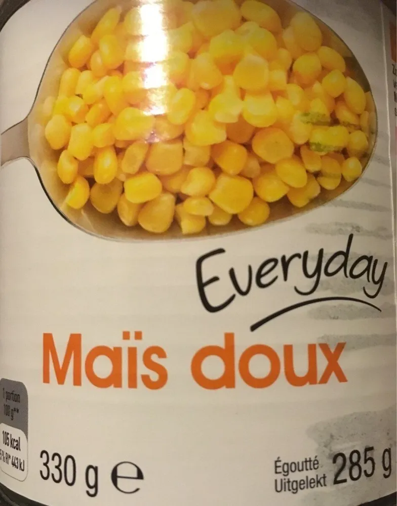 Maïs doux
