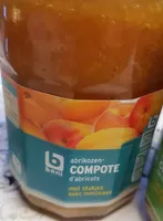 Compote d'abricots BONI
