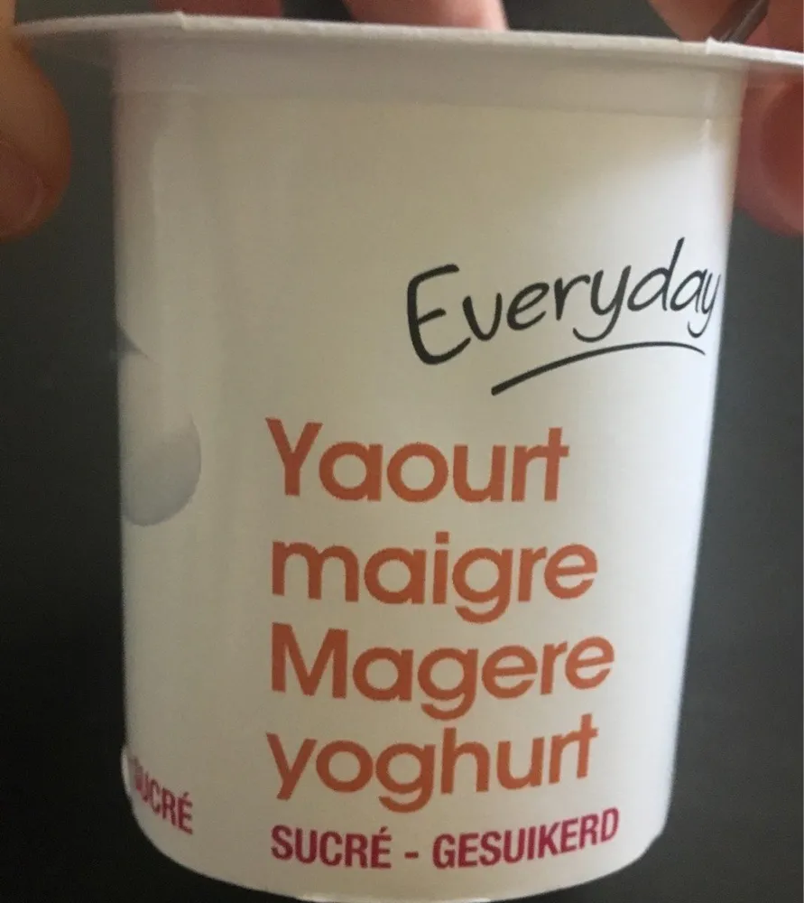 Yaourt maigre  Magere yoghurt