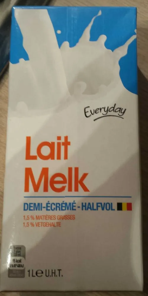 Lait demi-écrémé