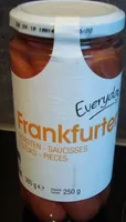 Frankfurter worsten - saucisses - sausages