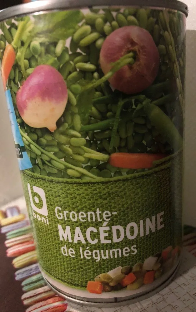 Macédoine de légume