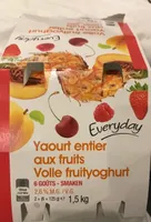 Yaourt entier aux fruits