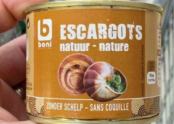Escargots nature