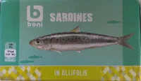 Sardines à l'huile d'olive