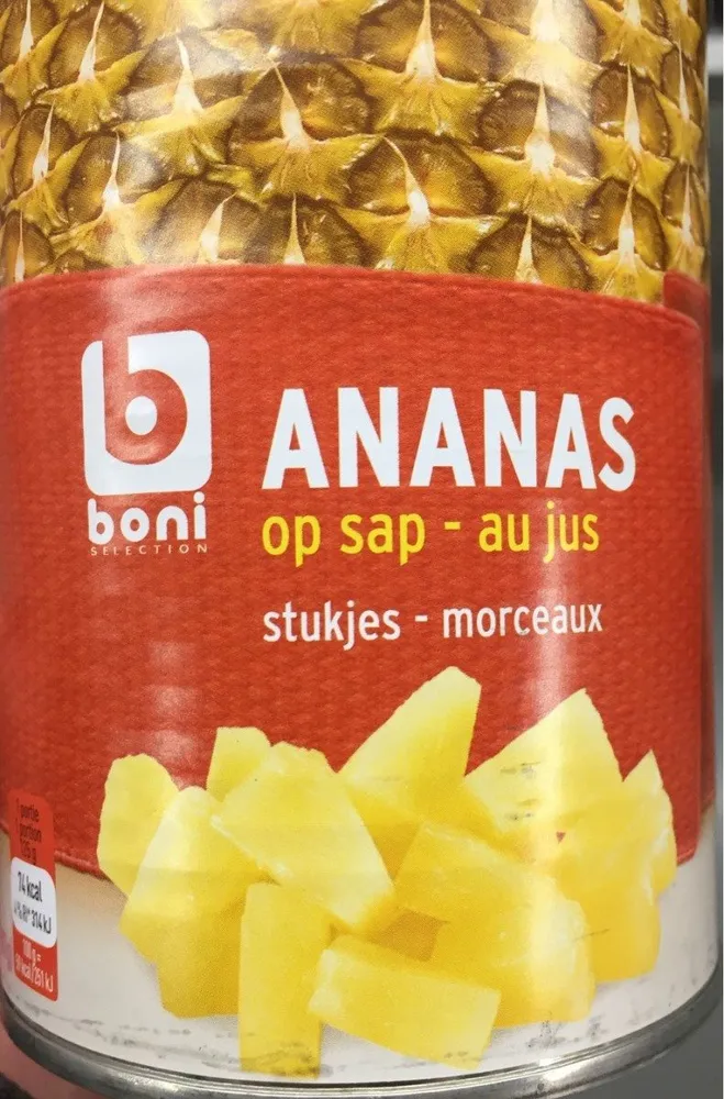 Ananas au jus