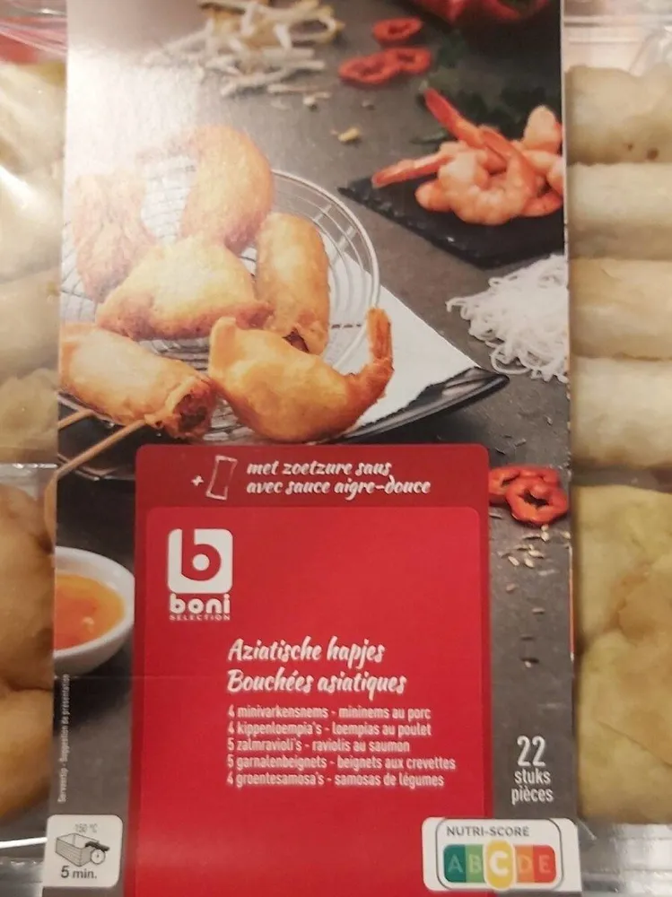 Bouchées asiatiques