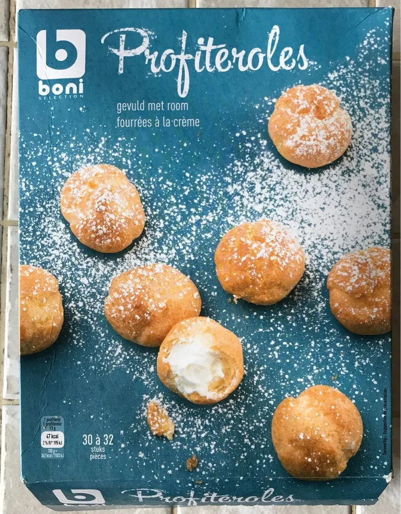 Profiteroles Fourrées à la Crème