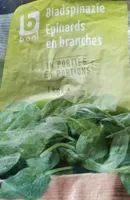 Épinards en branches