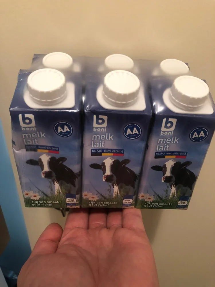 Lait demi-écrémé