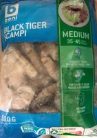 Black tiger scampi
