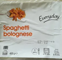 Spaghetti bolognaise Everyday