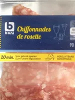 Chiffonnade De Rosette