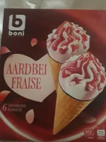Boni fraise 6 cornets
