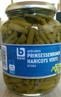 Haricots verts brisés