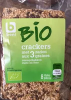 Boni Selection Bio Crackers aux 3 graines