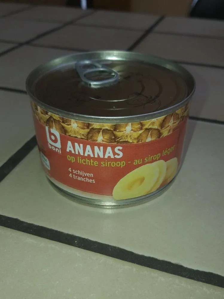 Ananas au sirop léger 140 g