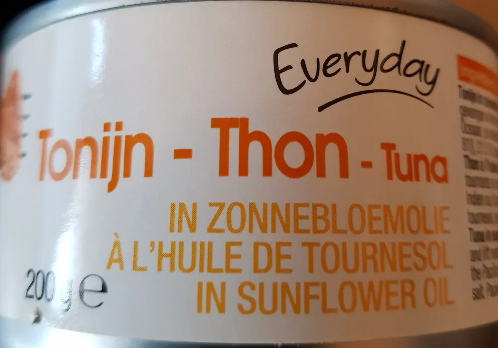 Thon à l'huile de Tournesol