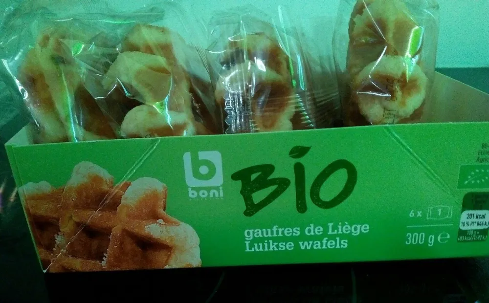Gaufres de Liège Bio